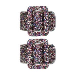 Attico Multi‎ Glitter Ankle Cuffs